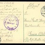 AK Neuss Bischöfliches Convict um 1916 gebraucht #IN341