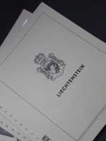 Leere Vordruckseiten Lindner T falzlos Liechtenstein 1978-1984 #LL115