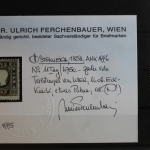 Österreich 11I Ib gestempelt Type I Ib, geprüft Ferchenbauer VÖB #RT091