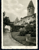 AK Coburg Feste Coburg - Oberer Wall 1937 gebraucht #IU958