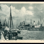 AK Hamburg Am Kirchenpauer Kai 1927 gebraucht #IN728