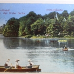 AK Dresden Altstadt, Carloasee, Kgl. Großer Garten 1913 gebraucht #PD005