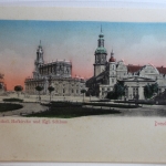 AK Dresden Kathol. Hofkirche und Kgl. Schloss ungebraucht #PD012