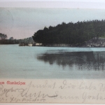 AK Glambecksee Grusskarte 1905 gebraucht #PD021