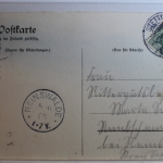 AK Glambecksee Grusskarte 1905 gebraucht #PD021