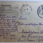 AK Deutschland Landschaftsbild Künstlerkarte 1905 gebraucht #PD037