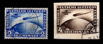 Deutsches Reich 438-439 gestempelt 439 auf Briefstück #DIB88