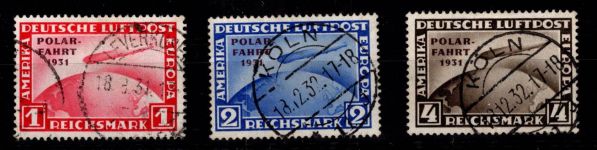 Deutsches Reich 456-458 gestempelt #DIB89