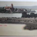 AK Ratzeburg Stadtansicht Künstlerkarte ungebraucht #PD066