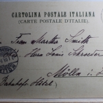 AK Genua Künstlerkarte (Manuel Wielandt) 1904 gebraucht #PD203