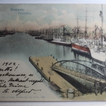 AK Bremen Freihafen 1902 gebraucht #PD229