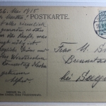 AK Berlin Unter den Linden und Ecke Frierichstrasse 1915 gebraucht #PD247