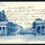 AK Düsseldorf Ratinger Tor 1899 gebraucht #IN740