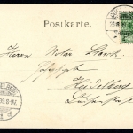 AK Düsseldorf Ratinger Tor 1899 gebraucht #IN740