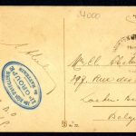 AK Düsseldorf Ratinger Tor mit Strassenbahn 1912 gebraucht #IN741