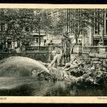 AK Düsseldorf Königsallee/ Kö-Graben Triton-Gruppe 1921 gebraucht #IN753