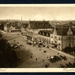 AK Düsseldorf Pferdedroschken vor altem Hauptbahnhof um 1900 ungebraucht #IN758