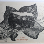 AK Heidelberg Altstadt und Schloss 1901 gebraucht #PD293