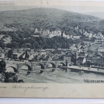 AK Heidelberg Blick vom Philosophenwege ungebraucht #PC411
