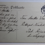 AK Hannover Partie am Ernst August-Platz mit dem Bahnhof 1907 gebraucht #PC436