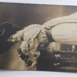 AK Deutschland Porträtkarte 1908 gebraucht #PC484