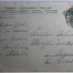 AK Deutschland Grußkarte 1906 gebraucht #PC485
