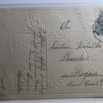 AK Deutschland Grußkarte 1910 gebraucht #PC525
