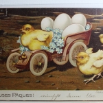 AK Paris Joyeuses Pâques! 1905 gebraucht #PC554