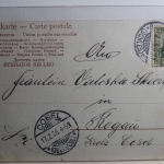 AK Deutschland Porträtkarte 1906 gebraucht #PC566