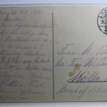 AK Felsburg Marineschule 1914 gebraucht #PC594