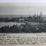 AK Konstanz Panorama 1900 gebraucht #PC601