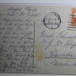 AK Magdeburg Am Adolf Mittag-See 1917 gebraucht #PC633