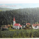 AK Johannisbad Riesengebirge - Evg. Kirche ungebraucht #PC656