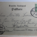 AK Ratzeburg Stadtansicht 1898 gebraucht #PC691