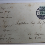 AK Deutschland Glückwunschkarte 1912 gebraucht #PC723