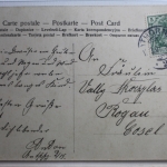 AK Deutschland Porträtkarte 1907 gebraucht #PC726