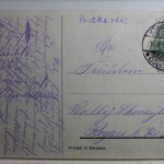 AK Deutschland Künstlerkarte 1913 gebraucht #PC732