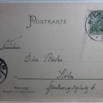 AK Deutschland Künstlerkarte 1901 gebraucht #PC760