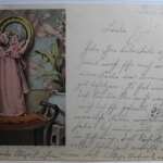 AK Deutschland Künstlerkarte 1901 gebraucht #PC763