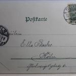 AK Deutschland Künstlerkarte 1900 gebraucht #PC774