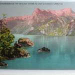 AK Vierwaldstättersee Gitschen (2520m) / Urirotstock (2932 m) ungebraucht #PC958
