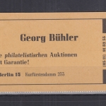 Berlin MH 3d RLV V Type A postfrisch geprüft Schlegel BPP -ungeöffnet- #RZ133