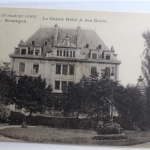 AK Besançon Le Grand Hôtel & des Bainn 1921 gebraucht #PC967