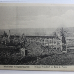 AK Dun a. Maas Westlicher Kriegsschauplatz - Krieger-Friedhof ungebraucht #PC968