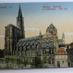 AK Straßburg Münster - Südseite ungebraucht #PC977