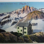 AK Reutlingerhütte 2400 m mit Pflunspitze 2916 m ungebraucht #PC985