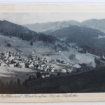 AK Oberstaufen Luftkurort - 792 m, Blick v. Kapf - Staufen 1939 gebraucht #PD317