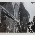 AK Neue Weserbrücke Wittekindsberg mit Kaiser-Wilhelm-Denkmal ungebraucht #PD313