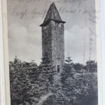 AK Kolbturm Aussichtsturm im sauerländischen Ebbegebirge 1930 gebraucht #PD315