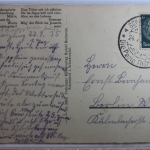 AK Schwarzburg (Thü. Wald) Blick vom Trippstein 1935 gebraucht #PD393